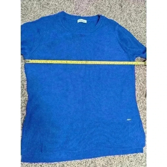 Calvin Klein Blue Sweater Size L - Picture 8 of 9
